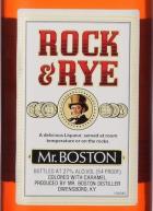 Mr. Boston - Rock & Rye (1L)