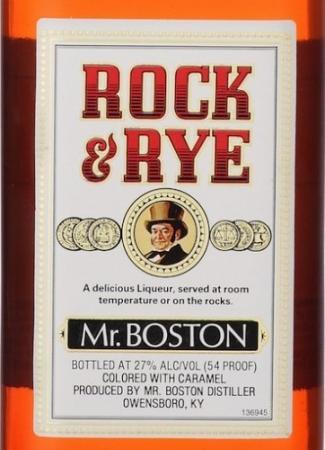 Mr. Boston - Rock & Rye (1L) (1L)